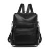 Womens Purse PU Leather Large Travel Backpack