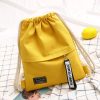 Canvas Storage Drawstring Backpack