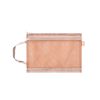 Large Durable Portable Zipper Nylon Mesh Pencil Case