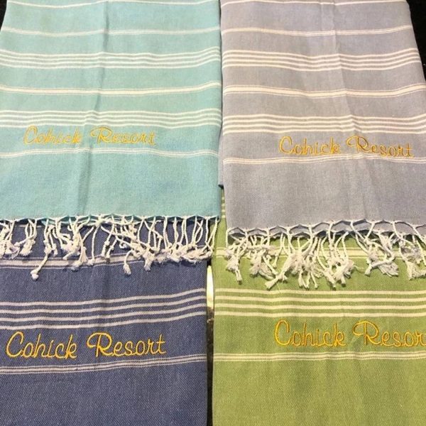 Quick Dry Turkish Tassel Beach Towel