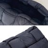 Lightweight Puffer Tote Bag for Women Cute Puffy Purse