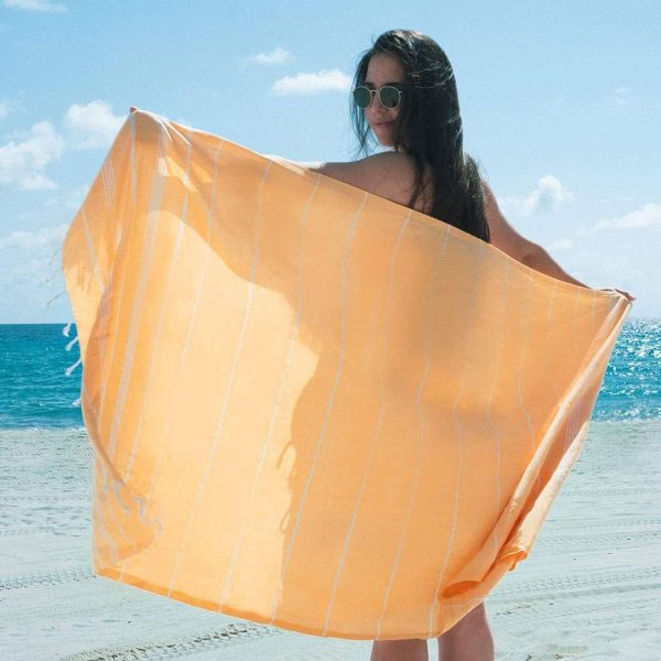 Quick Dry Turkish Tassel Beach Towel
