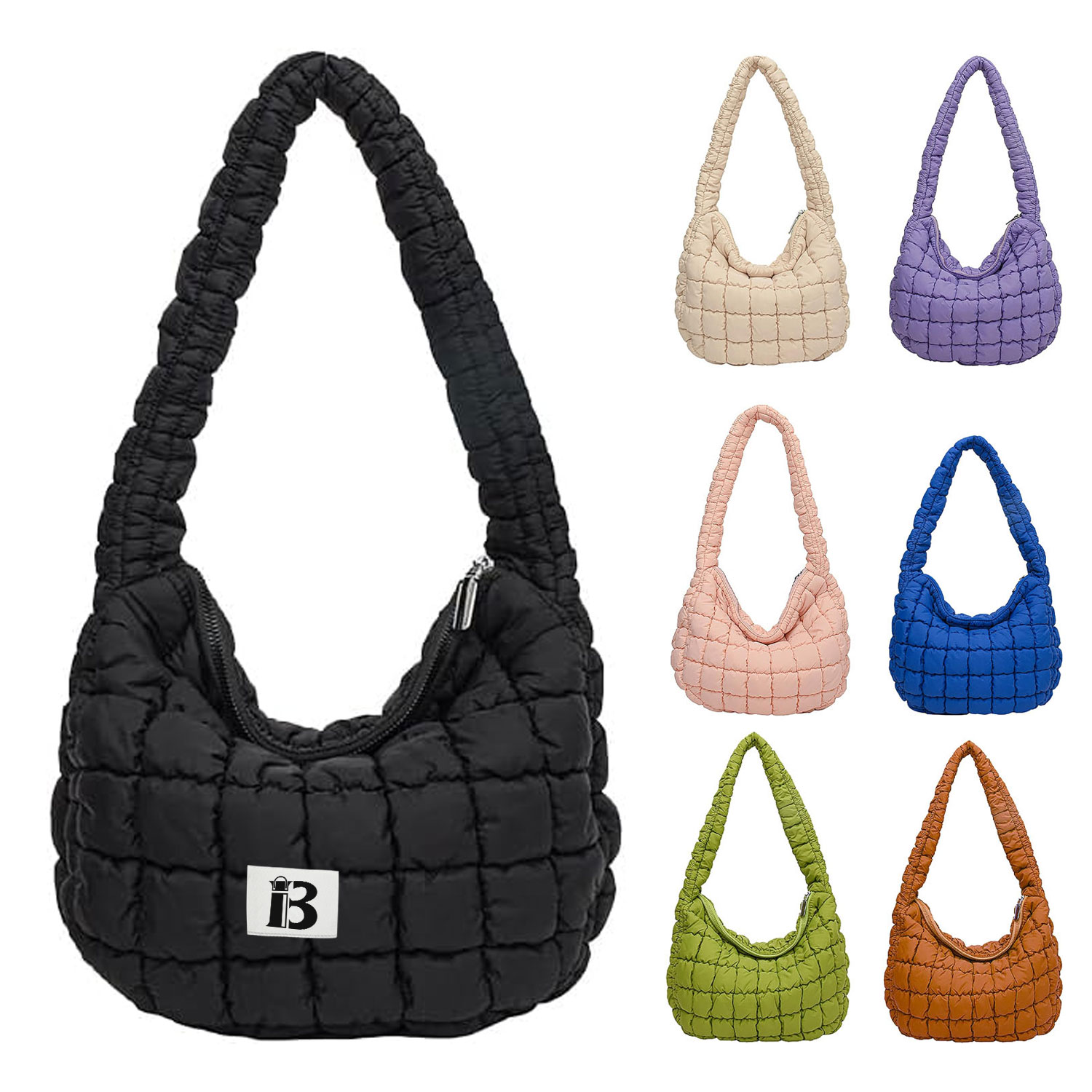 Women's Winter Warm Loose Knit Hat - With Brim"