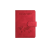 Rfid Anti-Theft Pu Leather Stylish Travel Passport Holder