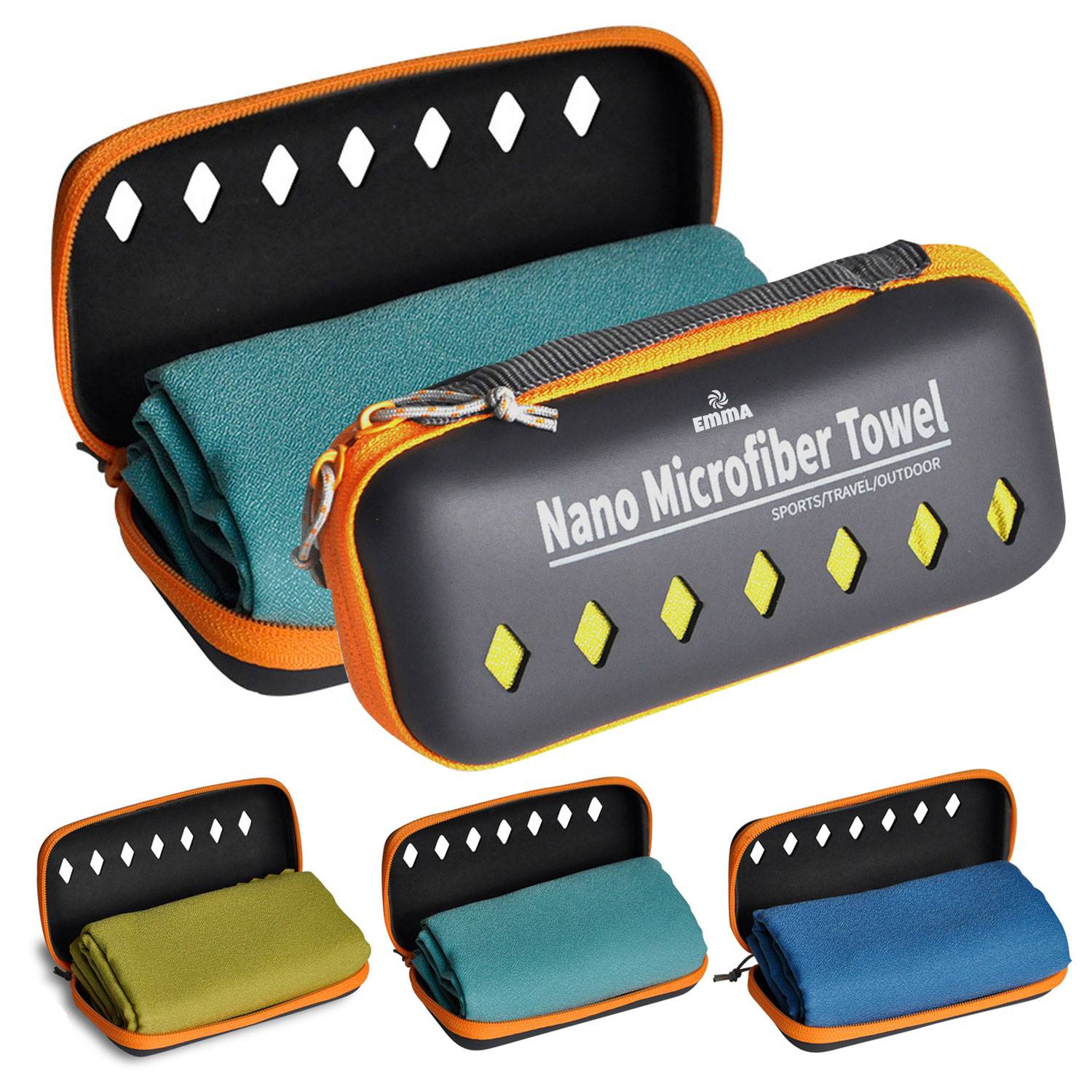 Microfiber Beach Towels w/ Carry Bag