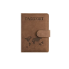Rfid Anti-Theft Pu Leather Stylish Travel Passport Holder