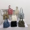 Large fluffy tote bag