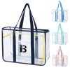 Clear PVC Tote Bag – Beach, Pool, Shower Organizer