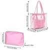 Stylish PVC Waterproof Clear Beach Tote Bag