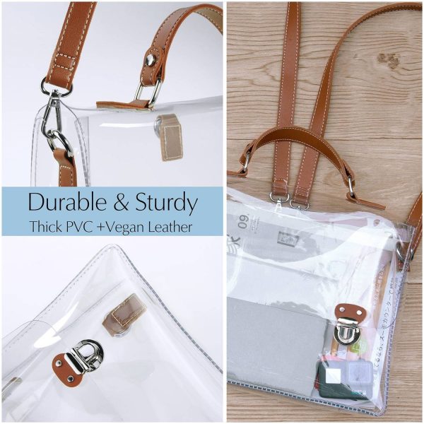 Multi Functional Waterproof Transparent Women's Backpack