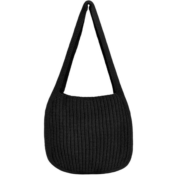 Lightweight Vintage Style Woven Crossbody Bag