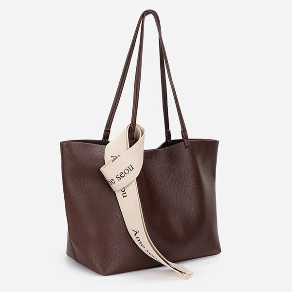 2Pcs Shoulder Tote Wallet Bag Set