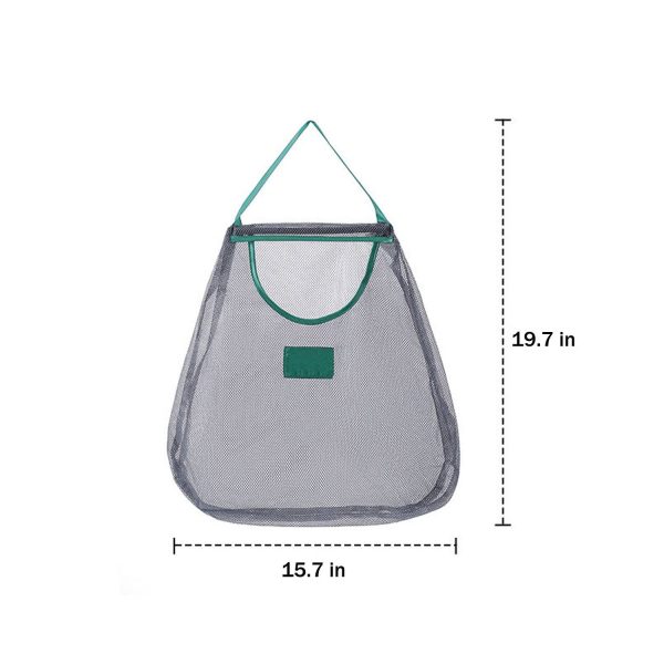 Large Capacity Reusable Hanging Mesh Produce Storage Bag
