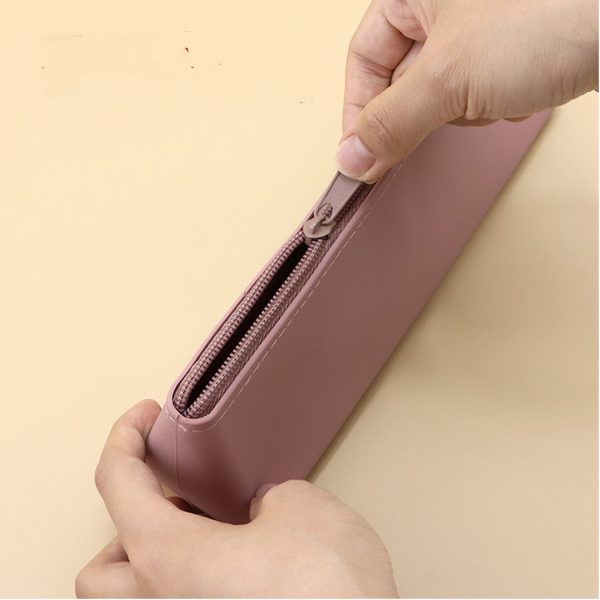 Waterproof Durable Silicone Pencil Case pouch for Student