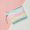 Colorful Zippered Waterproof Cosmetic Bag for Travel Swim