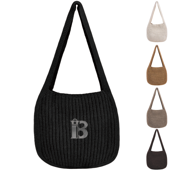 Lightweight Vintage Style Woven Crossbody Bag