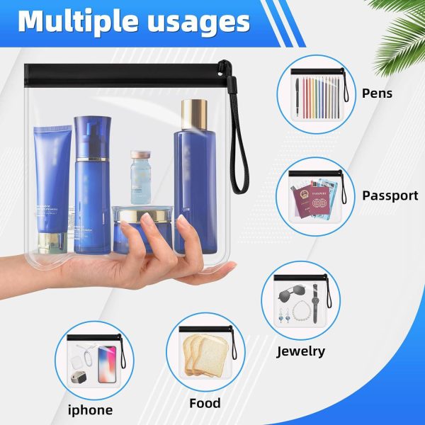 Clear Waterproof EVA Toiletry Storage Bag
