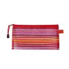 Multicolor Mesh Stationery Storage Bag for Students