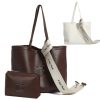 2Pcs Shoulder Tote Wallet Bag Set