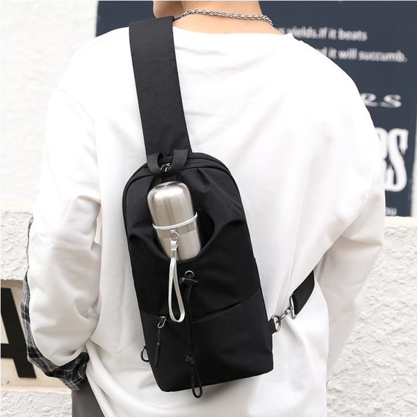 Men's Crossbody Sling Bag: Stylish Look, Versatile Use