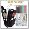 Large Capacity Canvas Pencil Storage Bag