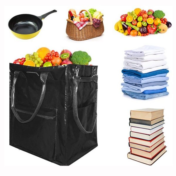 Waterproof Foldable Shopping Bag W/ Wheels