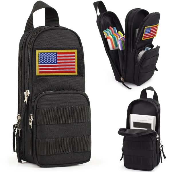Large Capacity Canvas Pencil Storage Bag