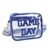 Portable Travel Transparent PVC Makeup Crossbody Bag