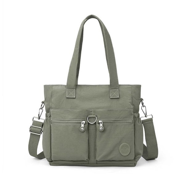 Trendy Nylon Tote - Women's Casual Crossbody Bag