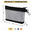 Portable Waterproof Oxford Tool Pouch with Zipper