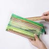 Multicolor Mesh Stationery Storage Bag for Students