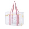 Clear PVC Tote Bag – Beach, Pool, Shower Organizer