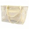Stylish PVC Waterproof Clear Beach Tote Bag