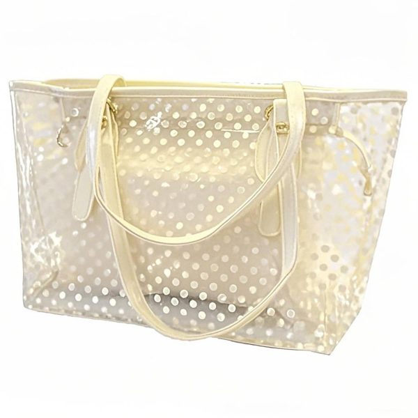 Stylish PVC Waterproof Clear Beach Tote Bag