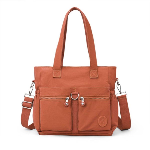 Trendy Nylon Tote - Women's Casual Crossbody Bag