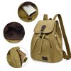 Casual, Simple and Versatile Women's Canvas Backpack