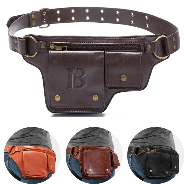 Women's PU Leather Waist Bag-Adjustable & Durable