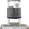 Portable Dual Drink Slots Luggage Travel Cup Holder
