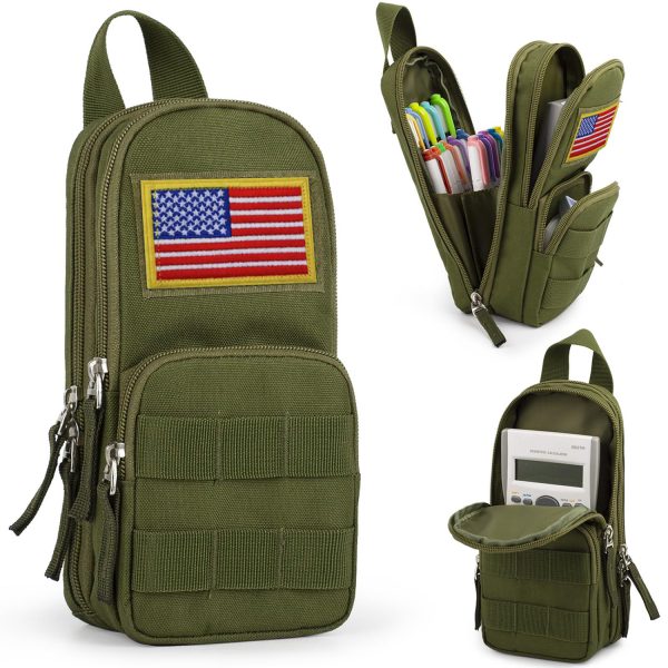 Large Capacity Canvas Pencil Storage Bag
