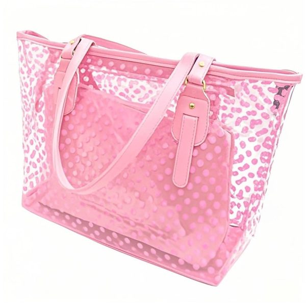Stylish PVC Waterproof Clear Beach Tote Bag