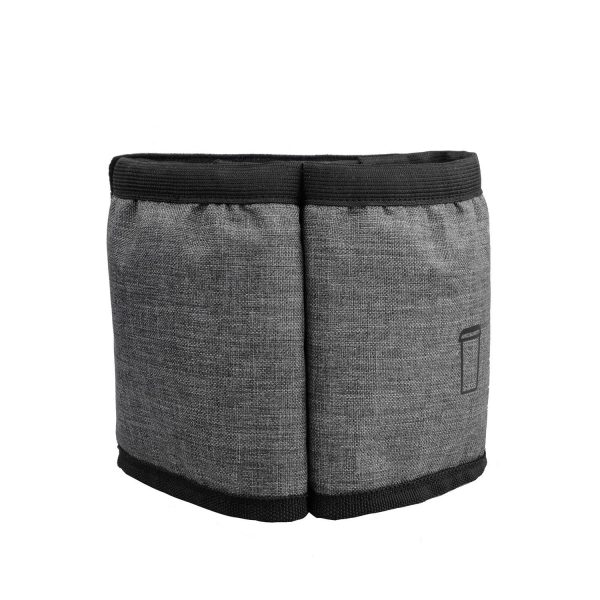 Portable Dual Drink Slots Luggage Travel Cup Holder