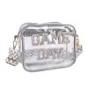 Portable Travel Transparent PVC Makeup Crossbody Bag