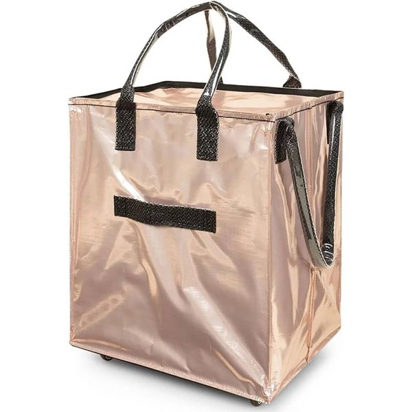 Waterproof Foldable Shopping Bag W/ Wheels