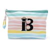 Colorful Zippered Waterproof Cosmetic Bag for Travel Swim