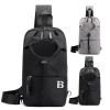 Men's Crossbody Sling Bag: Stylish Look, Versatile Use