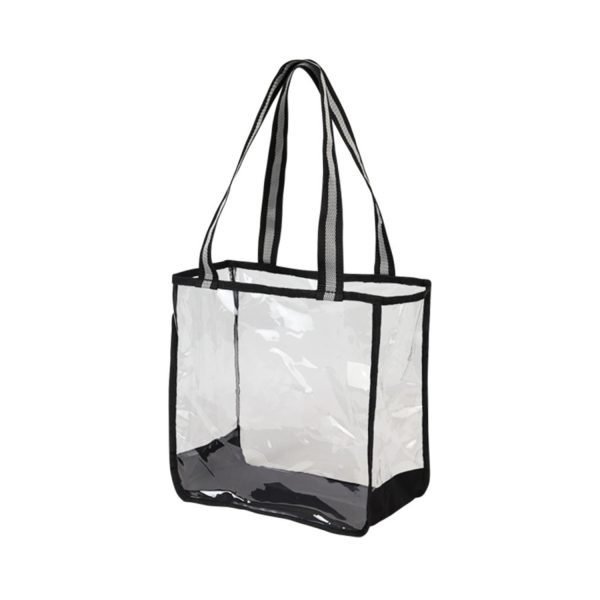 Trendy Large PVC Clear Shoulder Tote Bag for Daily Use