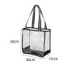 Trendy Large PVC Clear Shoulder Tote Bag for Daily Use