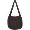 Lightweight Vintage Style Woven Crossbody Bag