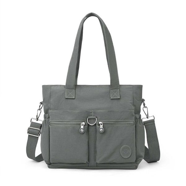 Trendy Nylon Tote - Women's Casual Crossbody Bag