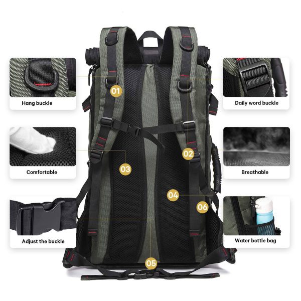 Large Capacity Anti-Theft Waterproof Oxford Travel Backpack